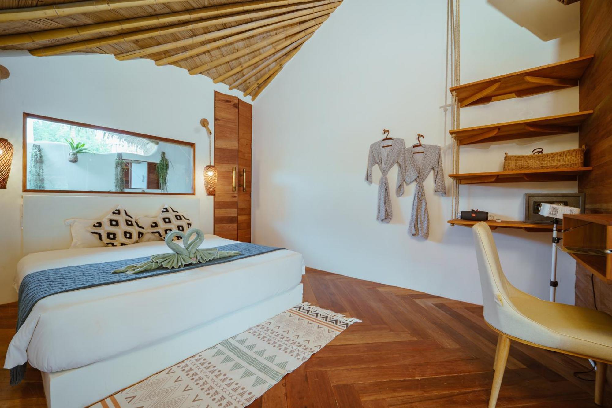 Aloe Ecological Beach & Jungle Villas Aunammau Szoba fotó