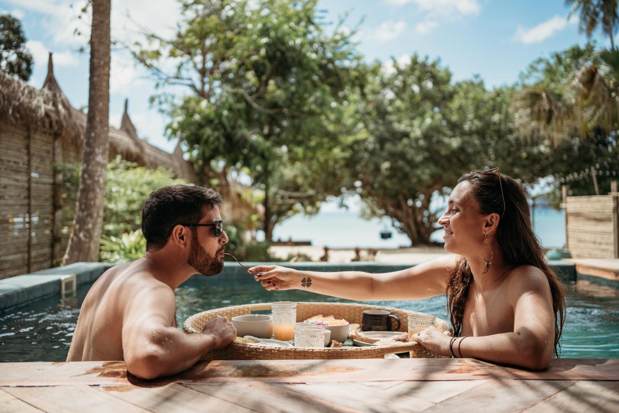 Aloe Ecological Beach & Jungle Villas Aunammau Kültér fotó